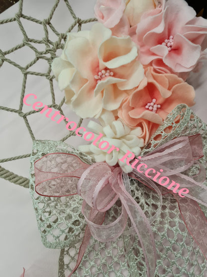 kit Ghirlanda Acchiappasogni con peonie