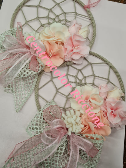 kit Ghirlanda Acchiappasogni con peonie