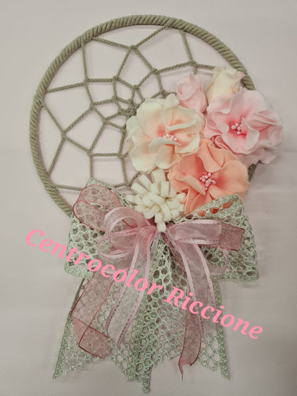 kit Ghirlanda Acchiappasogni con peonie