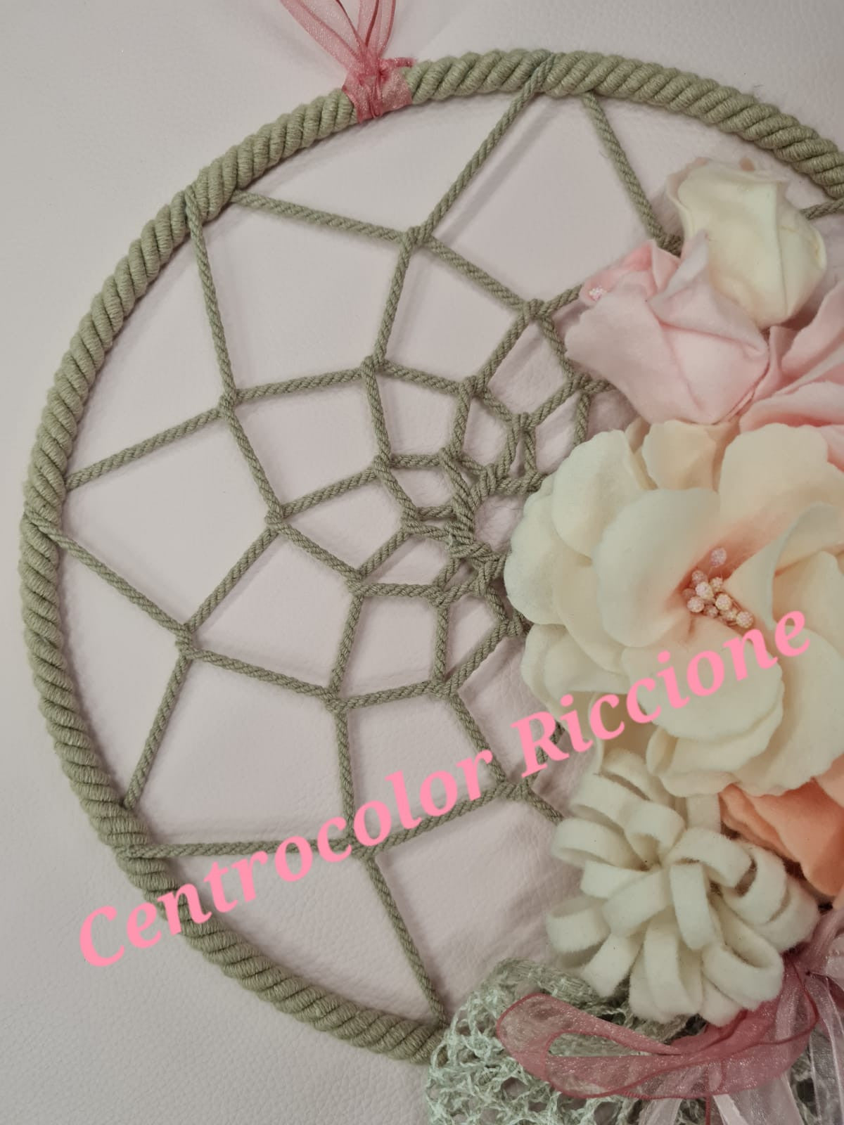 kit Ghirlanda Acchiappasogni con peonie