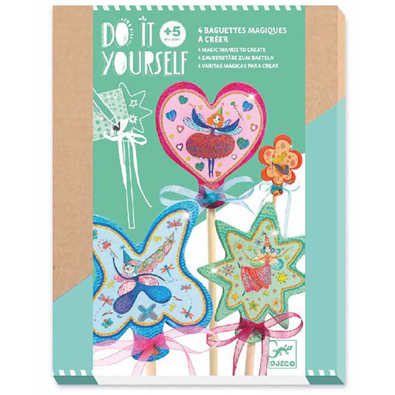 Giochi Djeco Fai da te BACCHETTE MAGICHE Fatine DJ07950