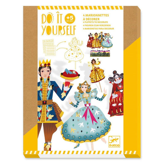 Giochi Djeco Fai da te MARIONETTE Cenerentola DJ07991