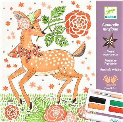 Gioco Djeco AQUARELLE MAGIQUE DJ08602 Dandy des bois