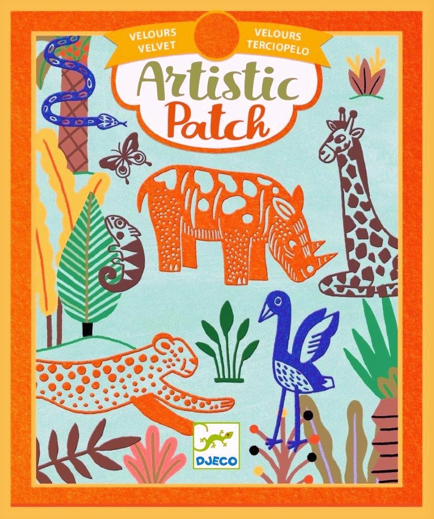 Gioco Djeco ARTISTIC PATCH DJ09471 Velours velvet