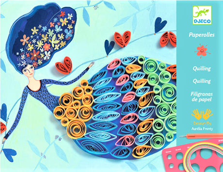 Gioco Djeco ATELIER PAPIER DJ08622 Volutes en jupons