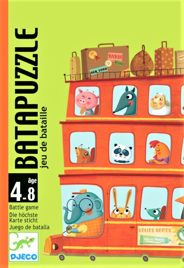 Gioco Djeco Carte Bata Puzzle DJ05125