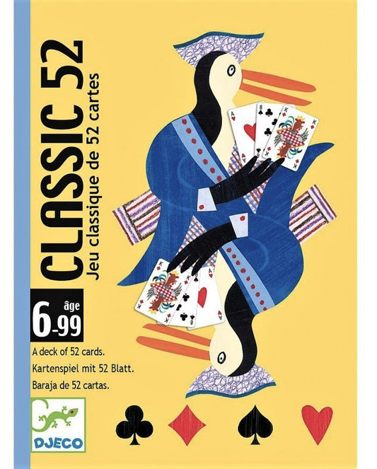 Gioco Djeco Carte Classic 52 DJ05100