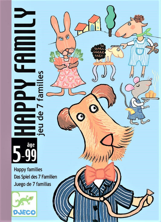 Gioco Djeco Carte Happy Family DJ05115