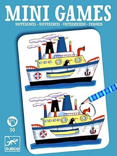 Gioco Djeco Carte Mini Games DJ05306