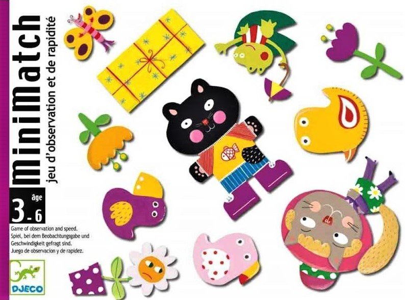 Gioco Djeco Carte MiniMatch DJ05175