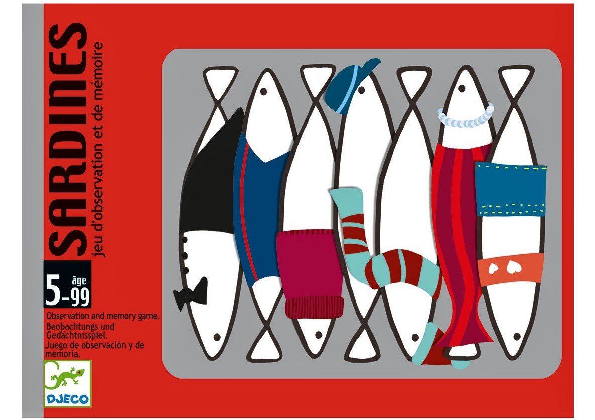 Gioco Djeco Carte Sardines DJ05161
