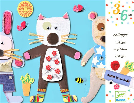 Gioco Djeco COLLAGE DJ08664 Collages pour les petits