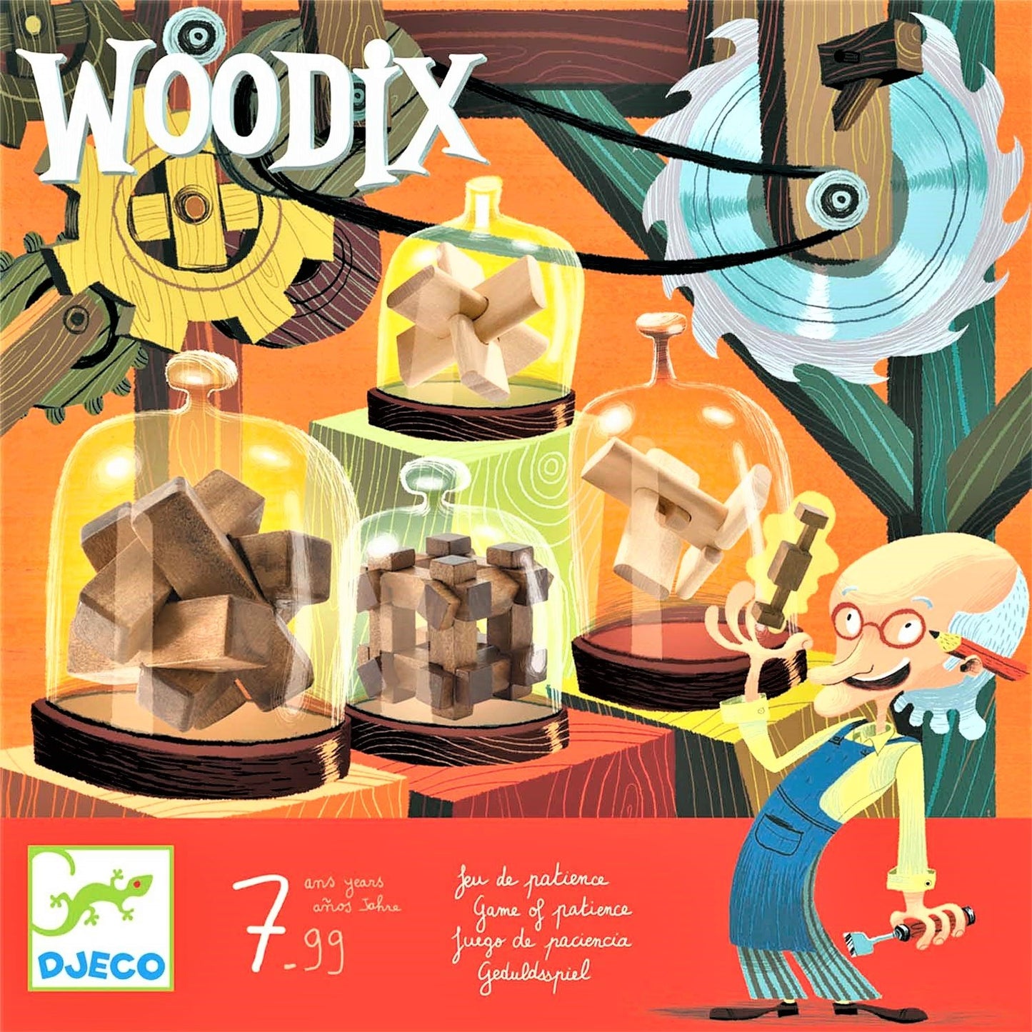 Gioco Djeco JEU DJ08464 Woodix