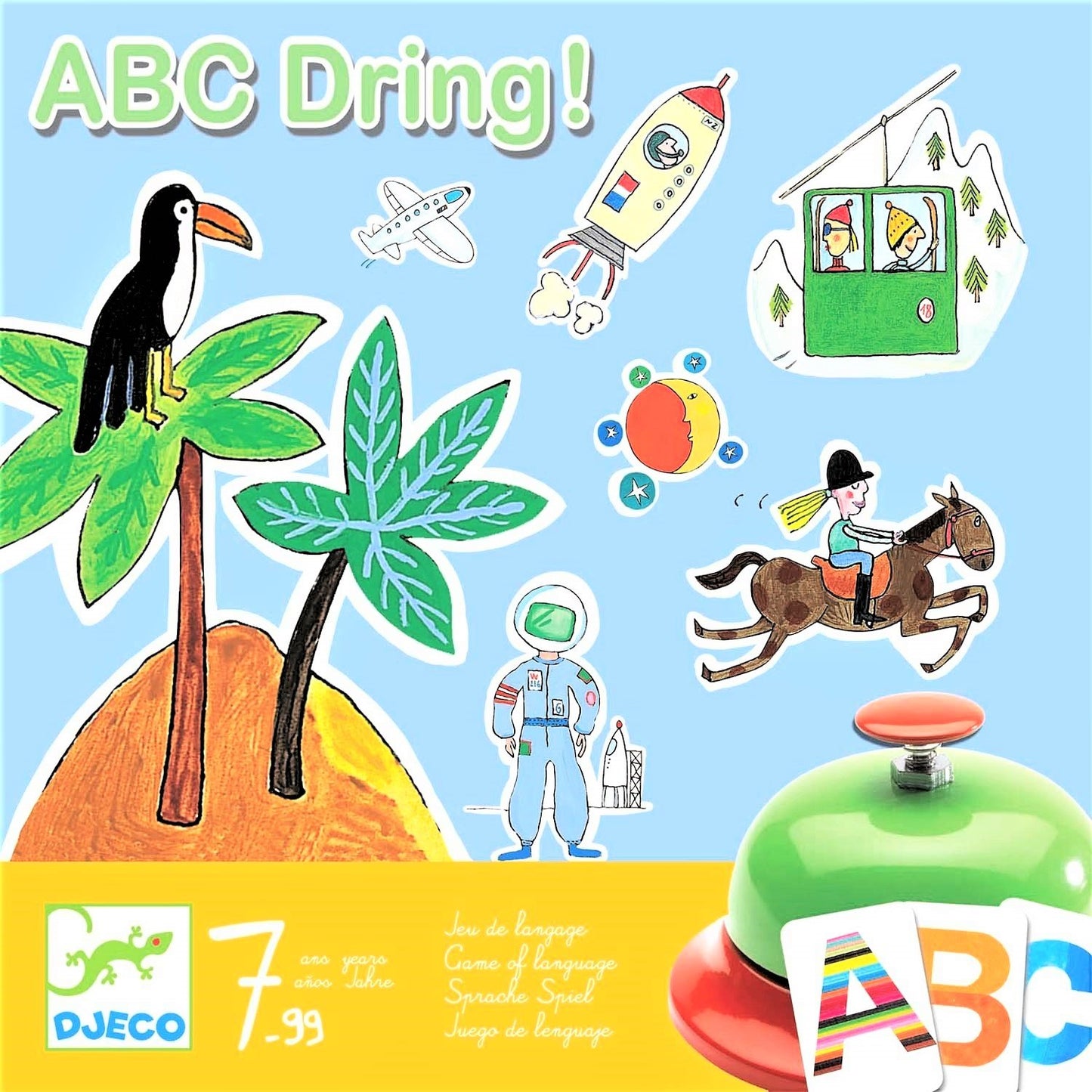 Gioco Djeco JEU DJ08484 ABC Dring