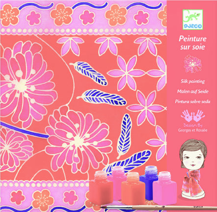 Gioco Djeco PEINTURE SUR SOIE DJ09851 Jardin japonais