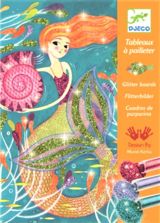 Gioco Djeco TABLEAUX À PAILLETER DJ09507 Le lumière des sirènes