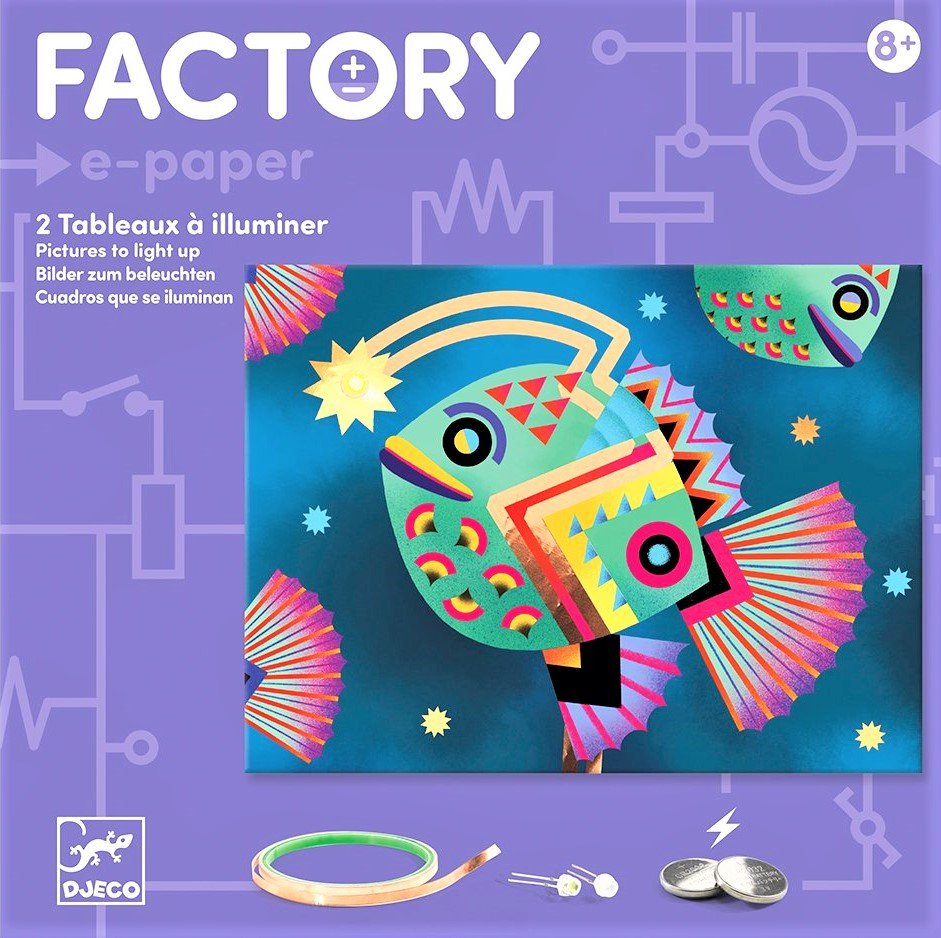 Gioco Djeco CARTES LUMINEUSES DJ09314 Abysses