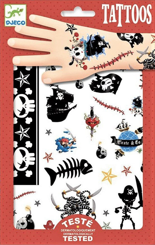 Gioco Djeco TATOUAGES DJ09584 Pirates