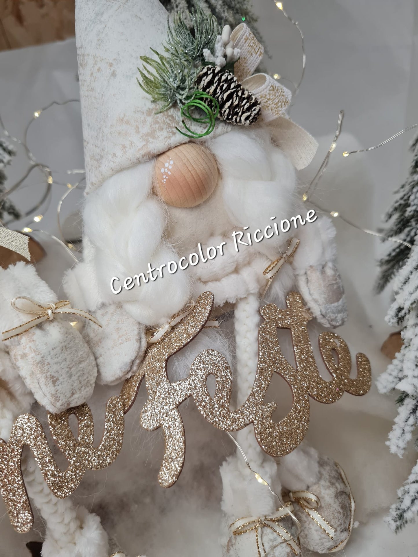 Gnomo Bianca & Bernie kit (con 1 kit si realizza la coppia )