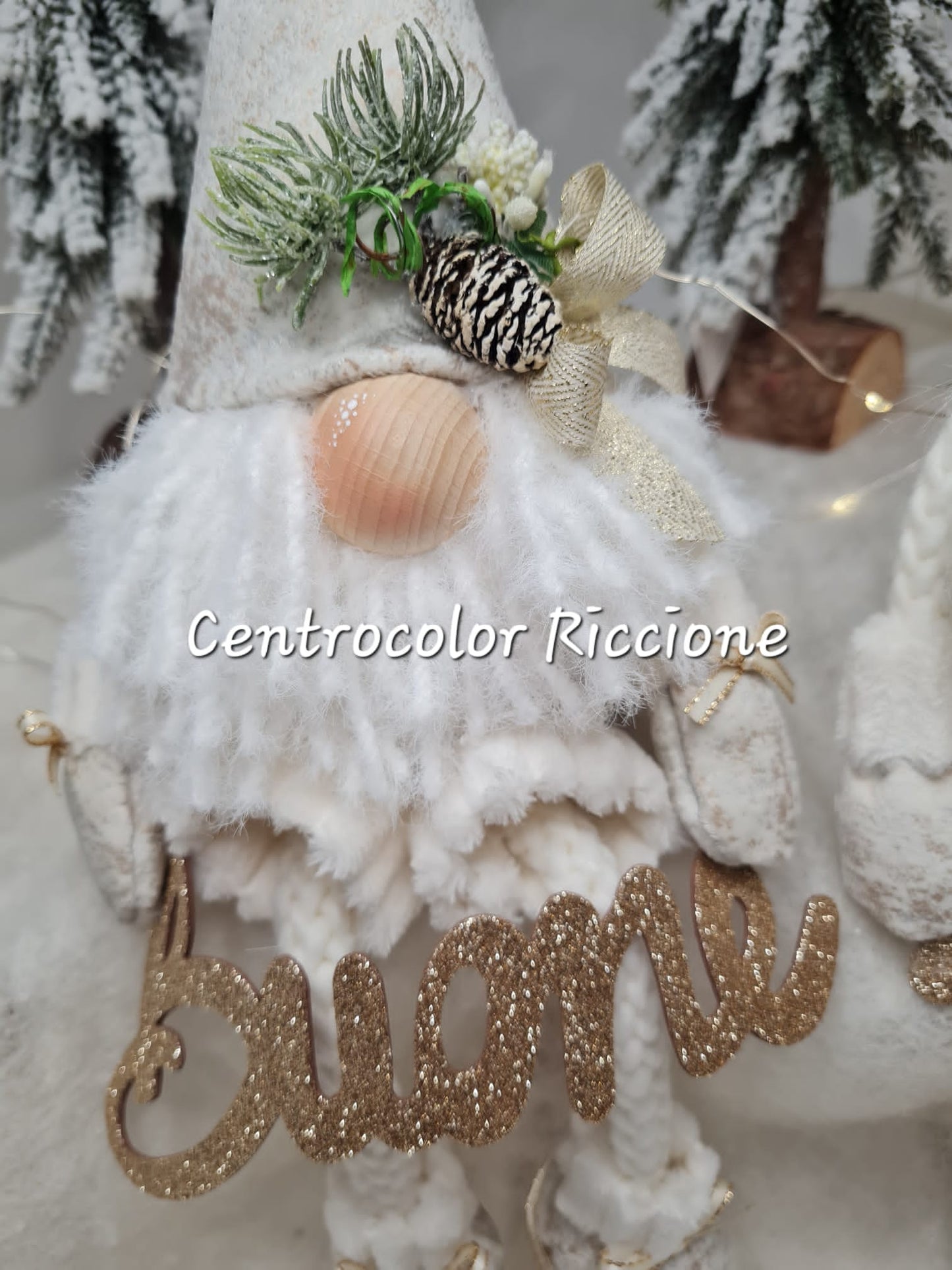 Gnomo Bianca & Bernie kit (con 1 kit si realizza la coppia )