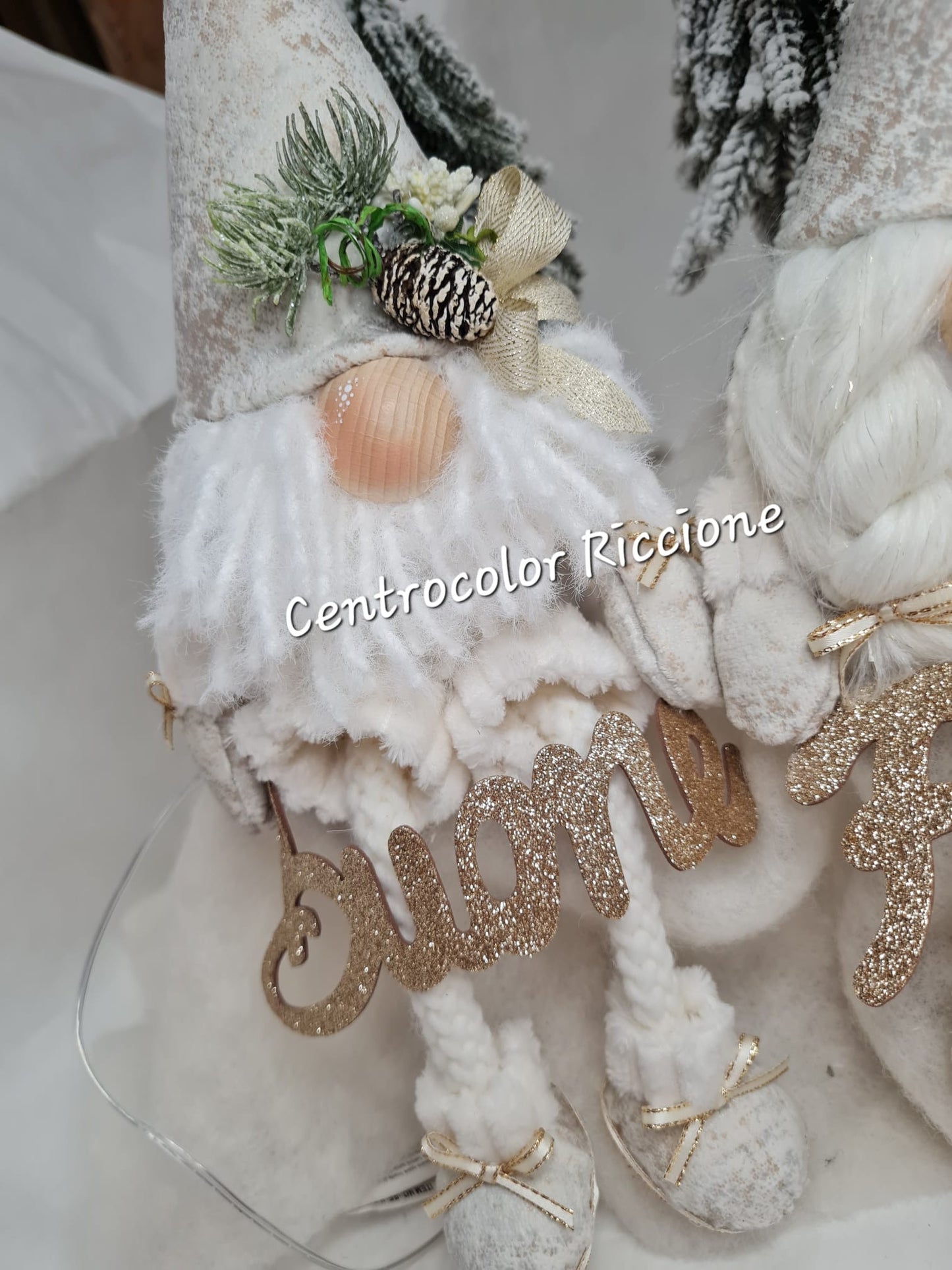 Gnomo Bianca & Bernie kit (con 1 kit si realizza la coppia )