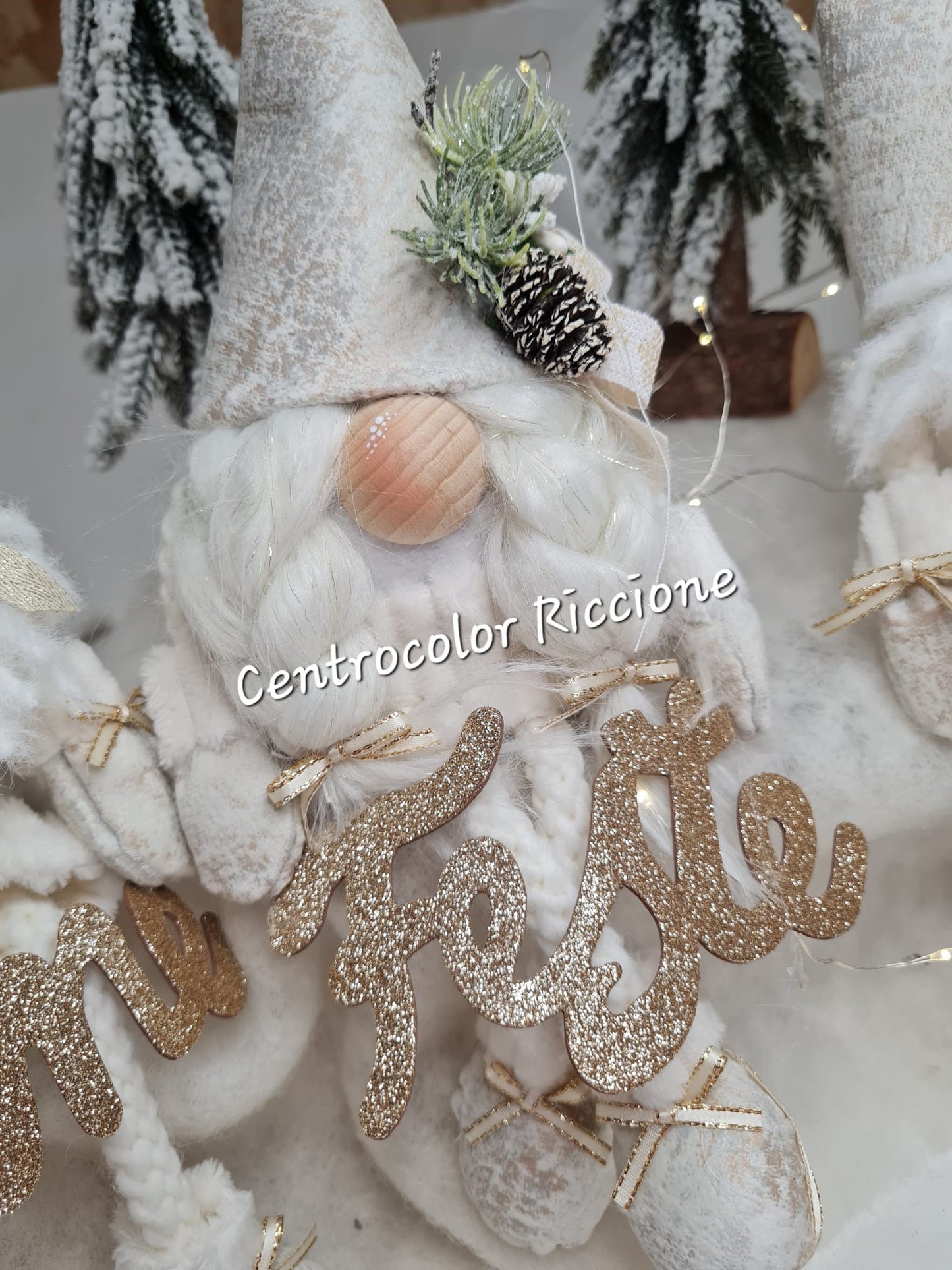 Gnomo Bianca & Bernie kit (con 1 kit si realizza la coppia )