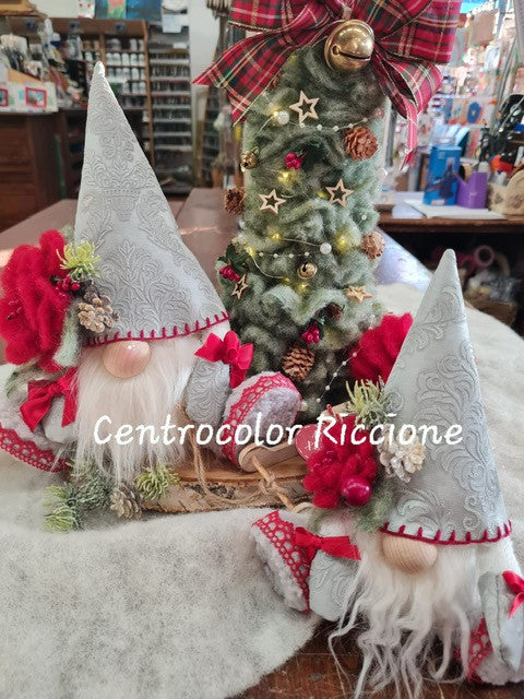 Cartamodello Gnomo Paolino  e la  magia del natale