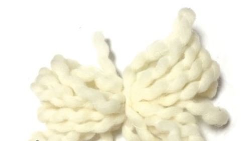 Gomitolo Lana non filata da 40 gr. Avorio - 95LANA01-052