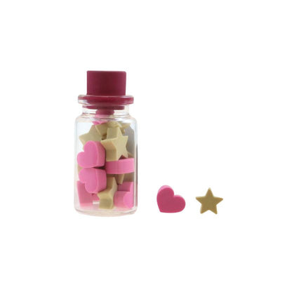 Gomme mini in bottiglia di vetro Gorjuss 590GJ02 Little Wings