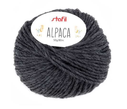 Lana Alpaca 50 gr grigio scuro