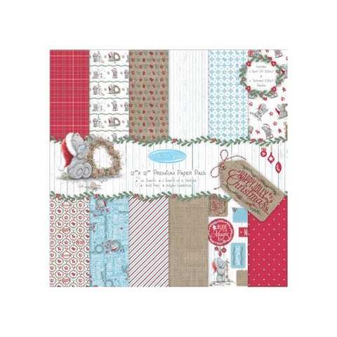 Happy Jolly Christmas MYPAP001X15 30x30cm (12"x12")