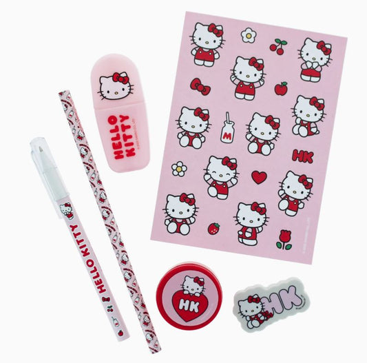 Hello Kitty Set Cancelleria Super Carino in Rosa