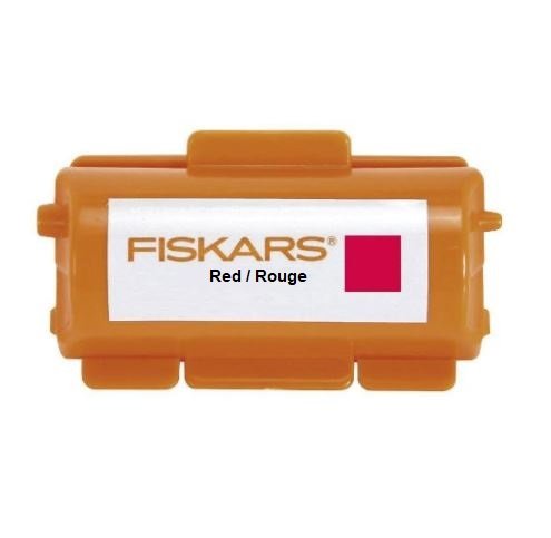Inchiostro per rullo a stampa continua - FISKARS- Colore Rosso -FKS005577