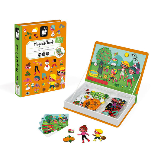 Janod Magneti'Book 4 stagioni 3 - 8 anni 02721