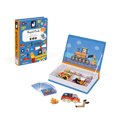 Janod Magneti'Book Bolidi 3 - 8 anni 02715