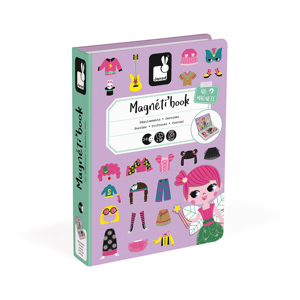 Janod Magneti'Book Costumi 3 - 8 anni 02718