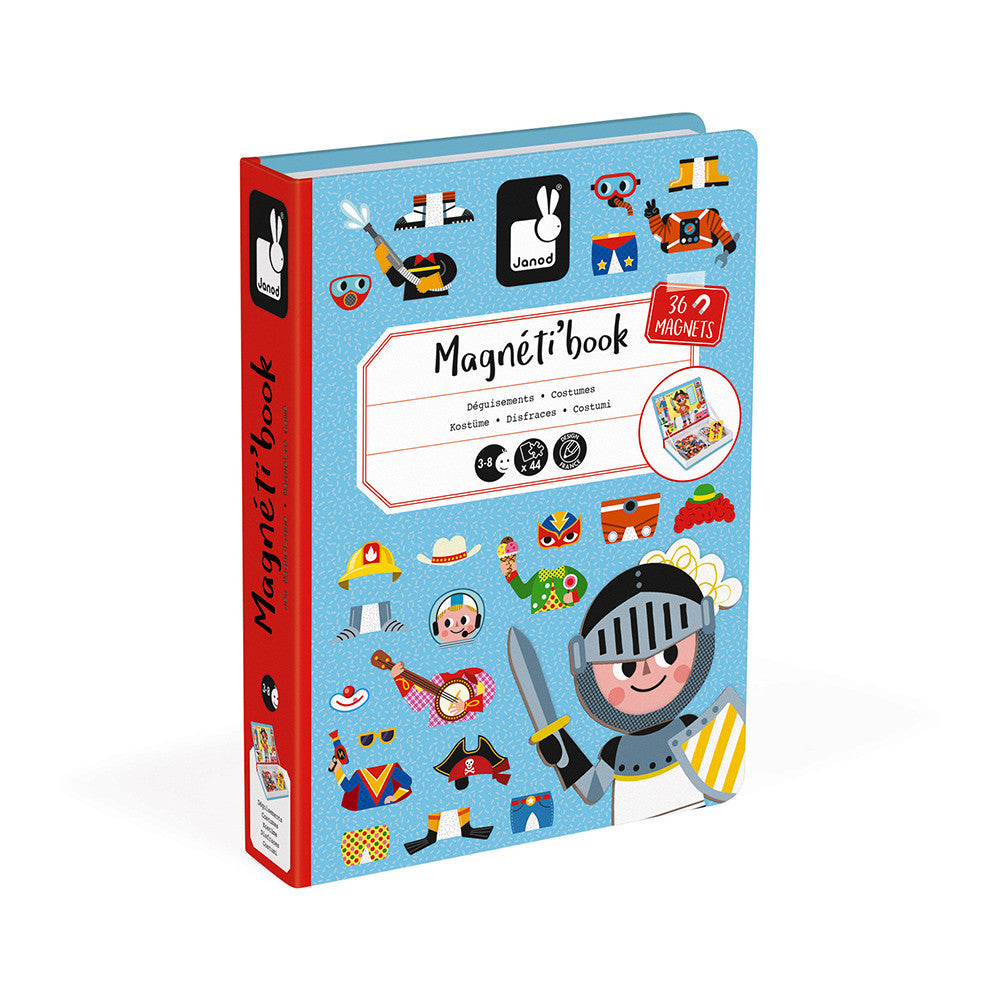 Janod Magneti'Book Costumi 3 - 8 anni 02719