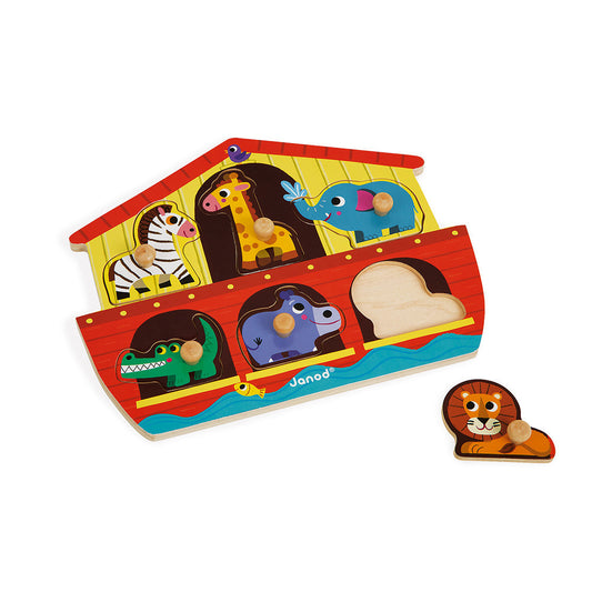 Janod Puzzle ARCA DI NOE' (Legno) 18 - 36 mesi 07062