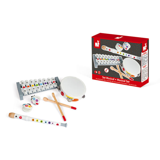 Janod Set Musicale Coriandoli (Legno) 2 - 5 anni 07600