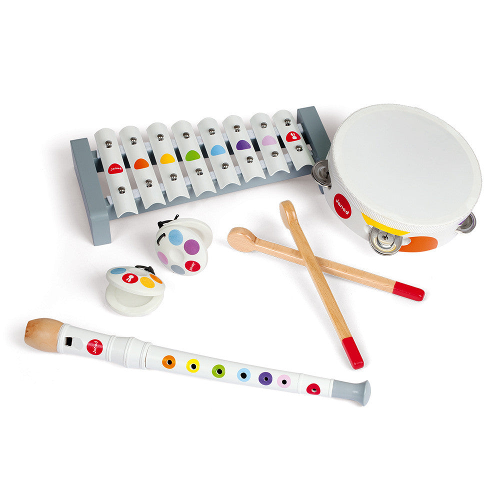 Janod Set Musicale Coriandoli (Legno) 2 - 5 anni 07600