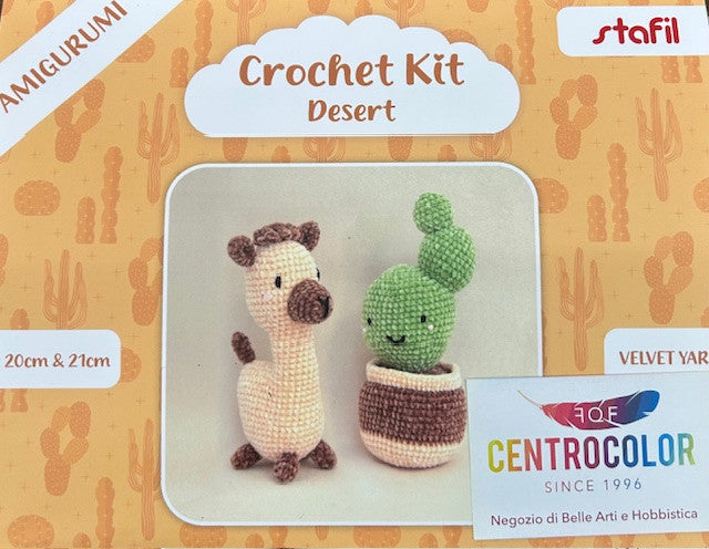 Kit amigrumi + uncinetto Desert