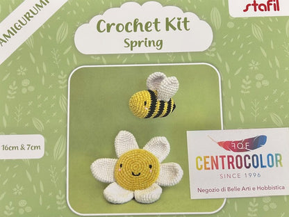 Kit amigrumi + uncinetto Spring