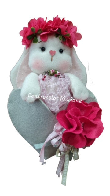 Kit Fuori porta coniglio con cuore