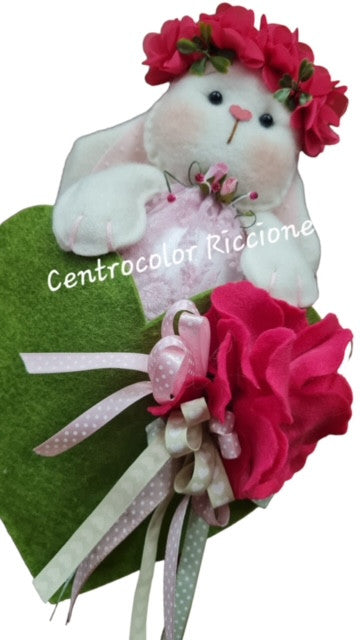 Kit Fuori porta coniglio con cuore