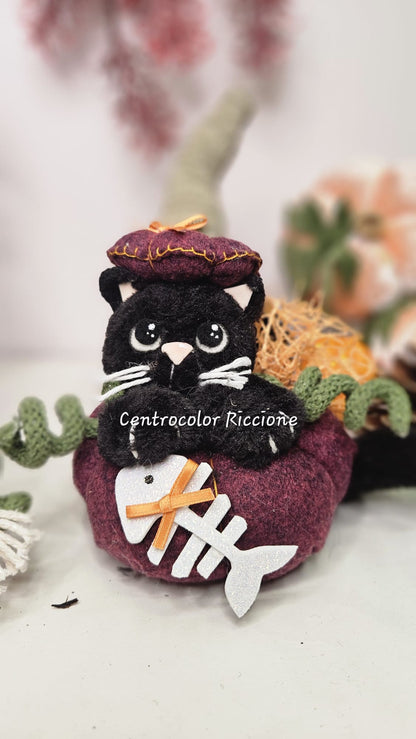 Kit Gatto e Streghetta halloween