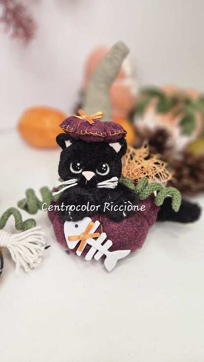 Kit Gatto e Streghetta halloween