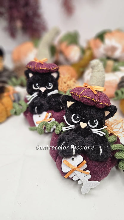 Kit Gatto e Streghetta halloween