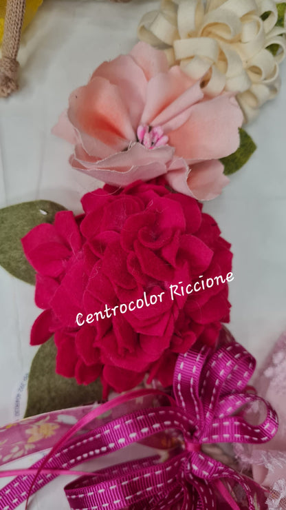 Cartamodello  Ghirlanda primavera