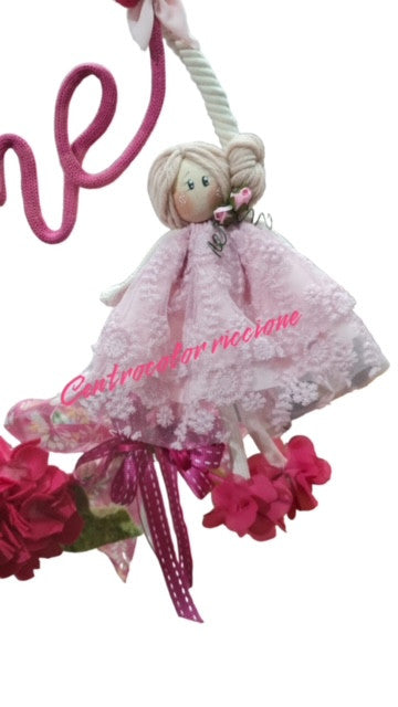 Cartamodello  Ghirlanda primavera