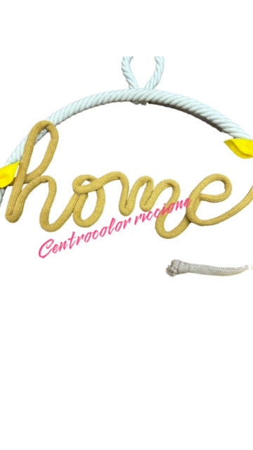 Cartamodello  Ghirlanda primavera